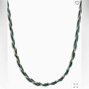 J. Crew Ribbon Wrapped Necklace